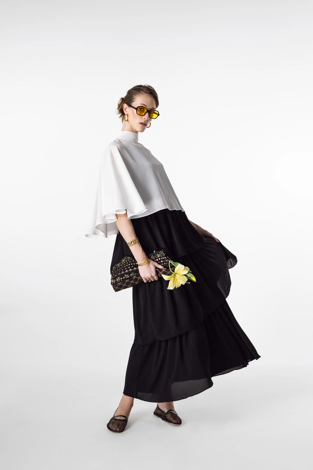 ÉCLAT Cape Signature Dress Set