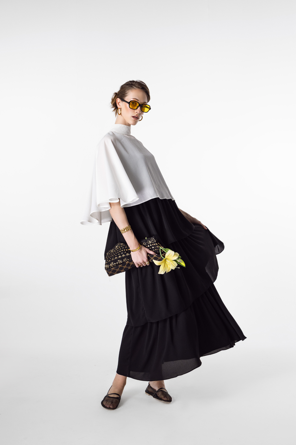 ÉCLAT Cape Signature Dress Set