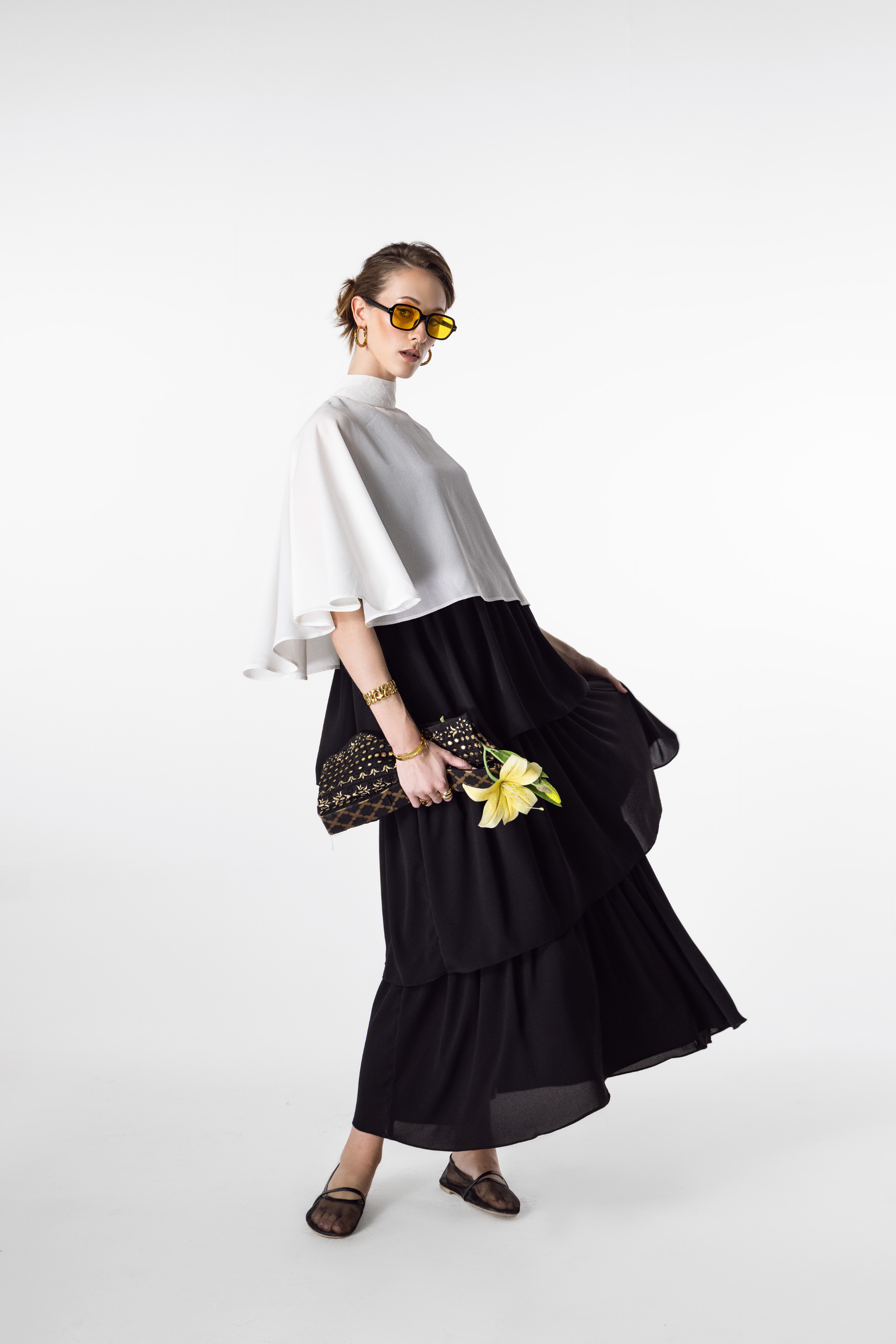 ÉCLAT Cape Signature Dress Set