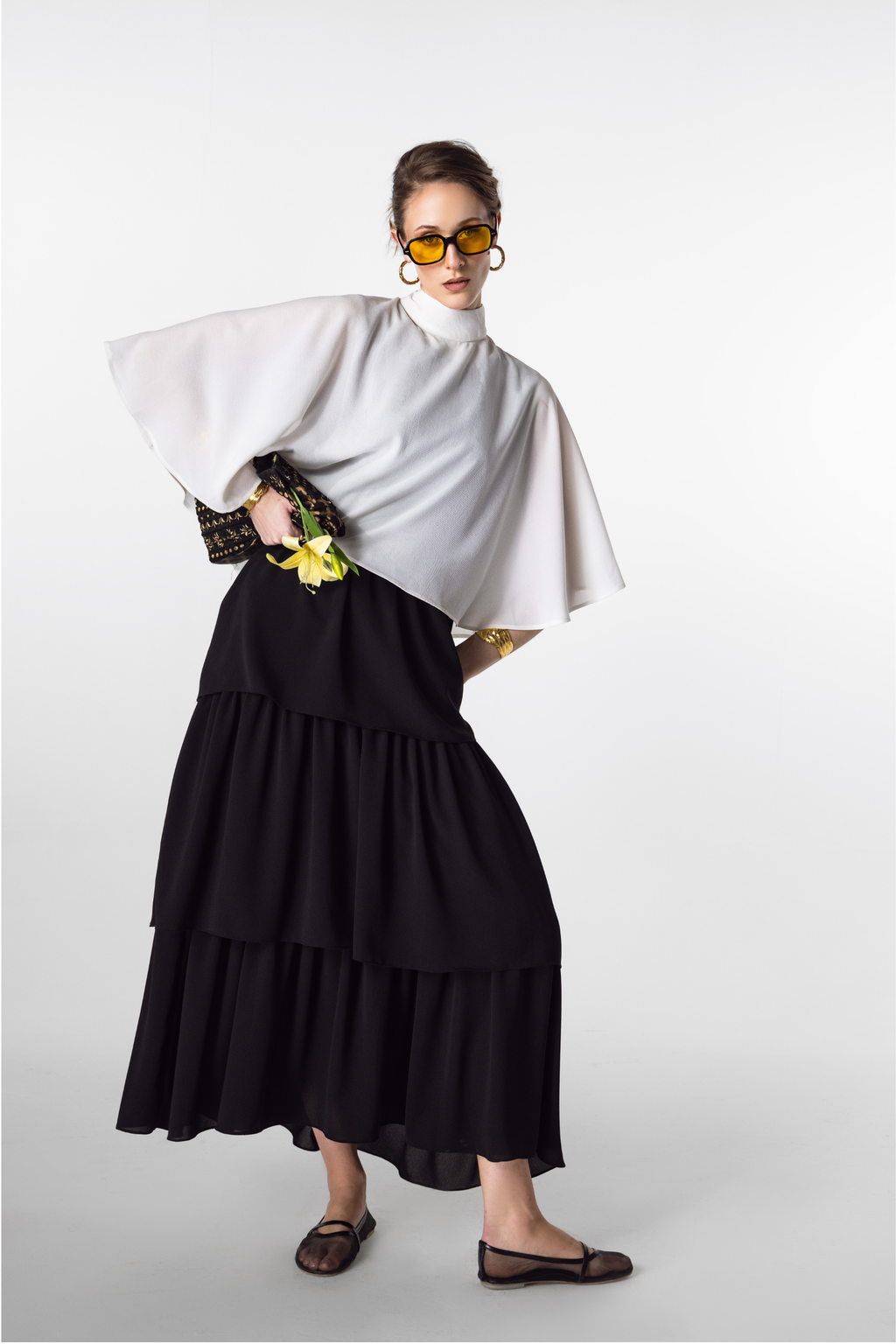 ÉCLAT Cape Signature Dress Set