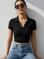 Teens16  V-neck Polo Short Sleeve