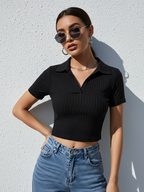 Teens16  V-neck Polo Short Sleeve