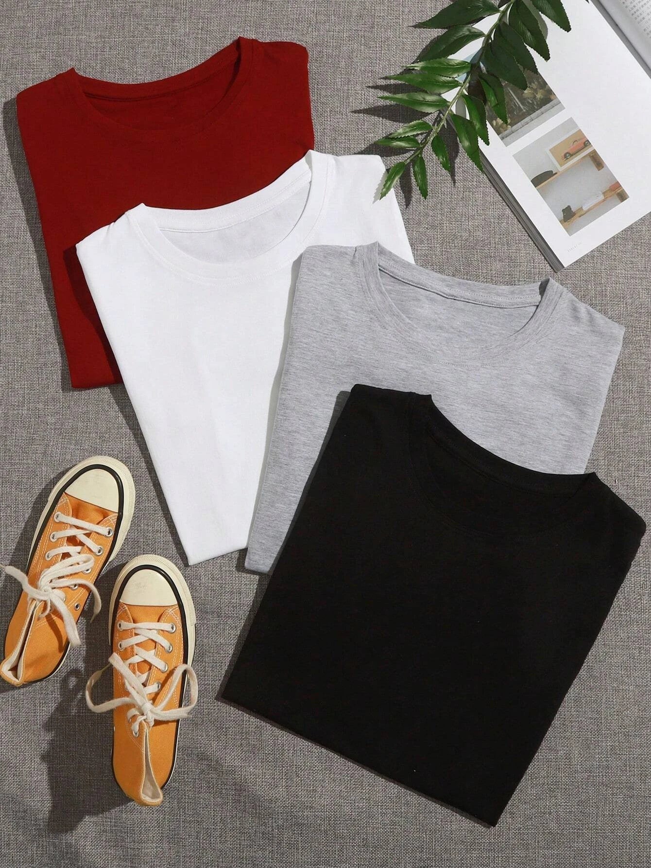 Teens16 Essentials: 4-Pack Half Sleeve Tee Collection Main image