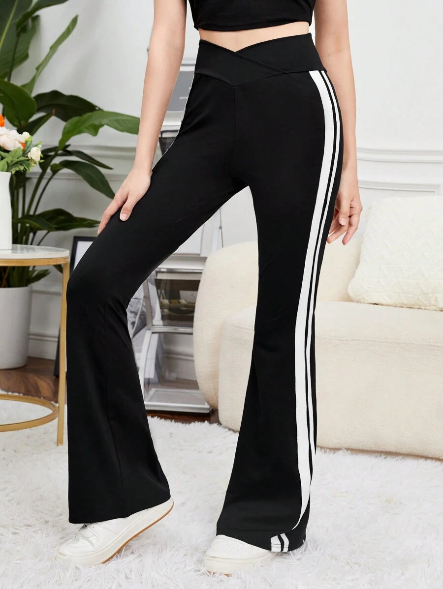 Teens16 Comfy Patchwork Bell-Bottoms Main image