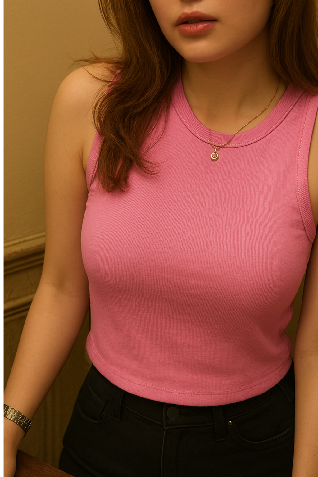 LuxeFlow Sleeveless Tank