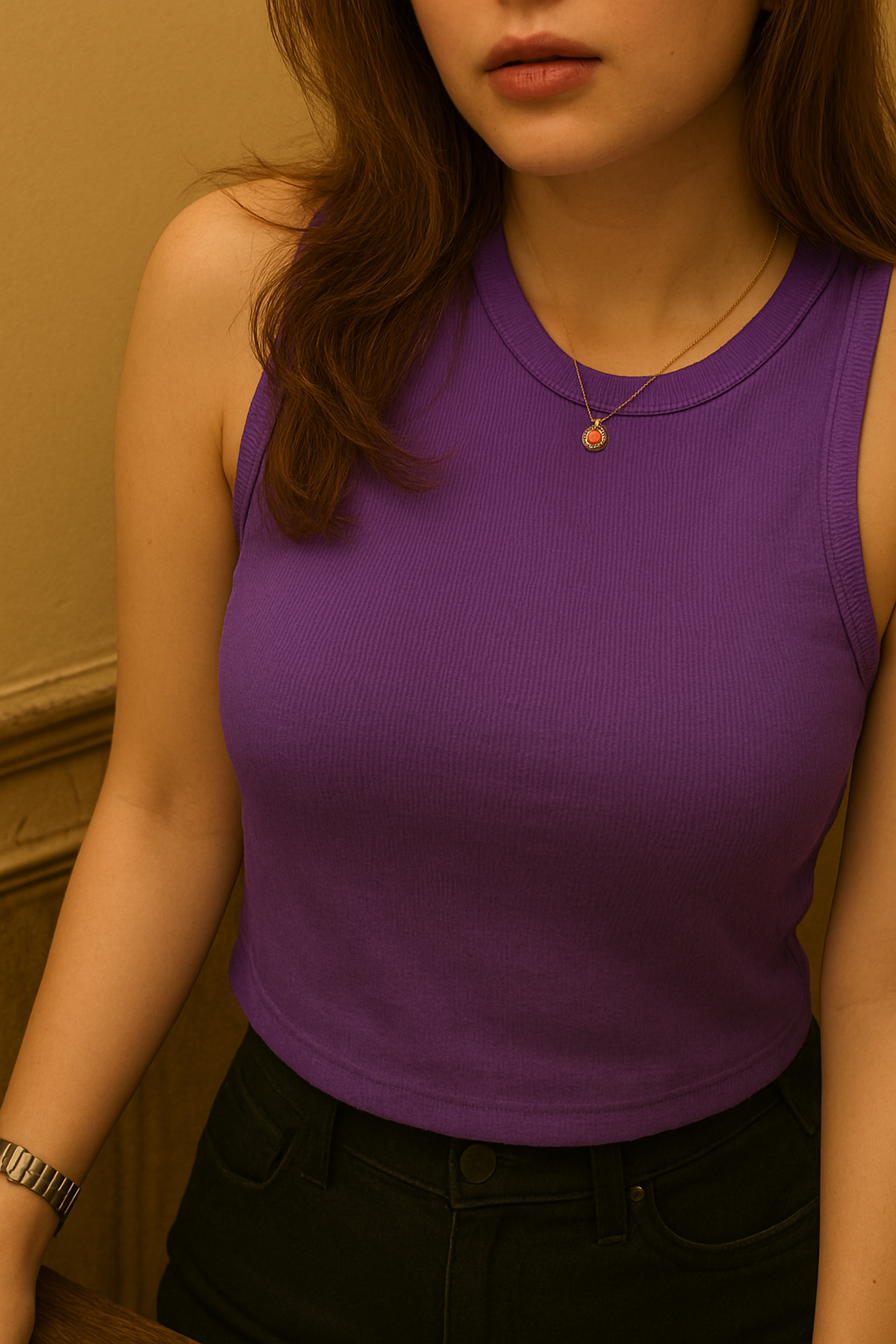 LuxeFlow Sleeveless Tank