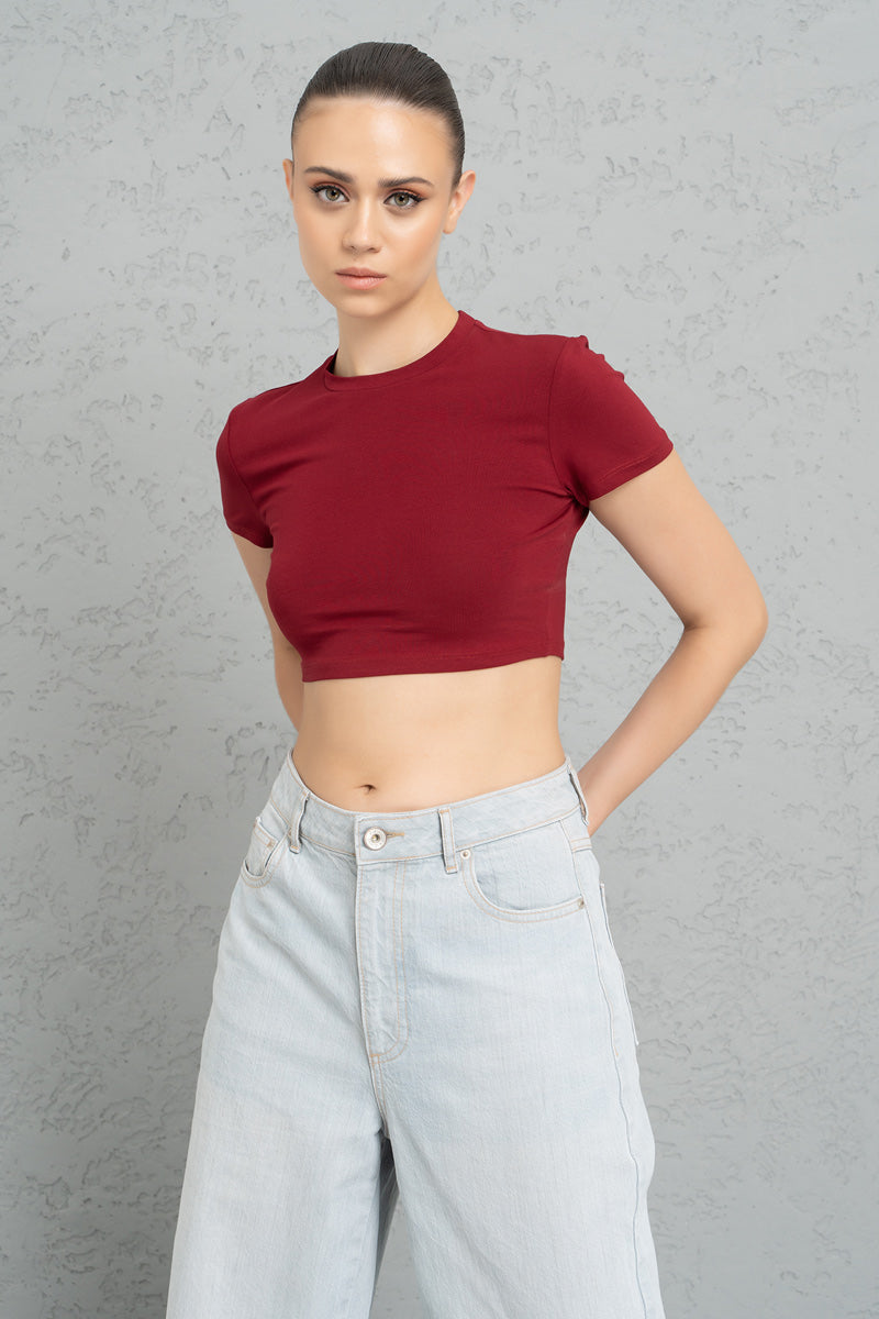 Teens16 Solid Mock Neck. Secondary image