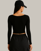 Aesthetic Zipper Top