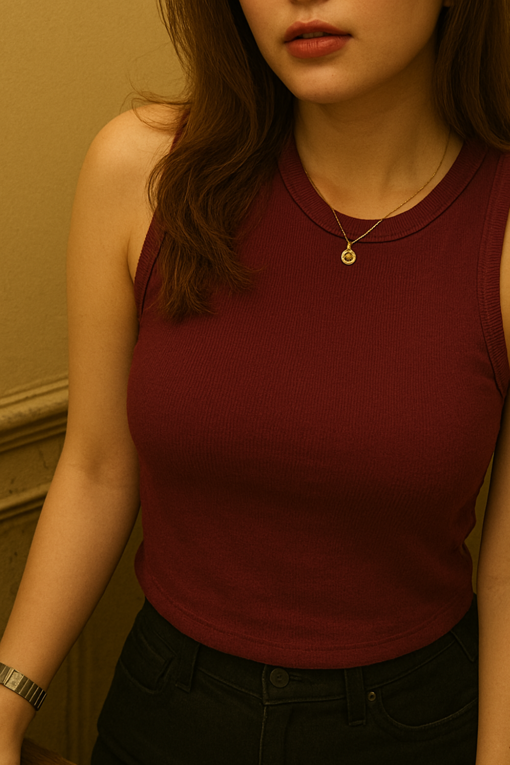 LuxeFlow Sleeveless Tank