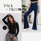 Pack of 2 Bundle: Trousers + Fitted Tee!"