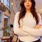 Teens16 Solid Scoop Neck Slim Tee T-Shirt for Girls