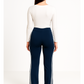 Teens16 Comfy Patchwork Bell-Bottoms NAVY