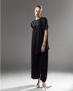 Noir Drape Dress
