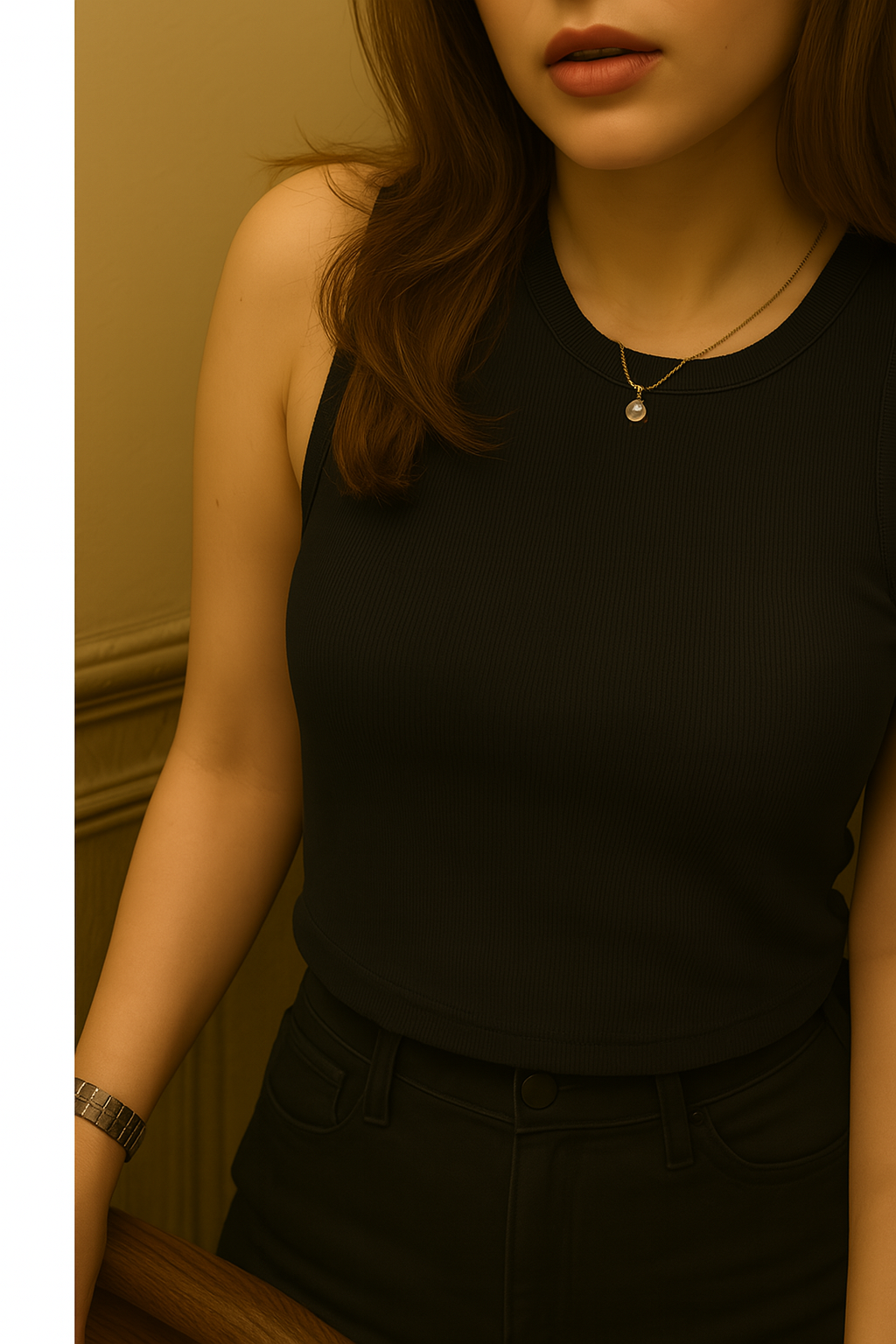 LuxeFlow Sleeveless Tank Main image