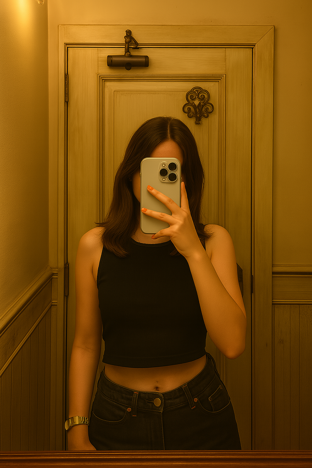 LuxeFlow Sleeveless Tank Secondary image