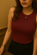 LuxeFlow Sleeveless Tank