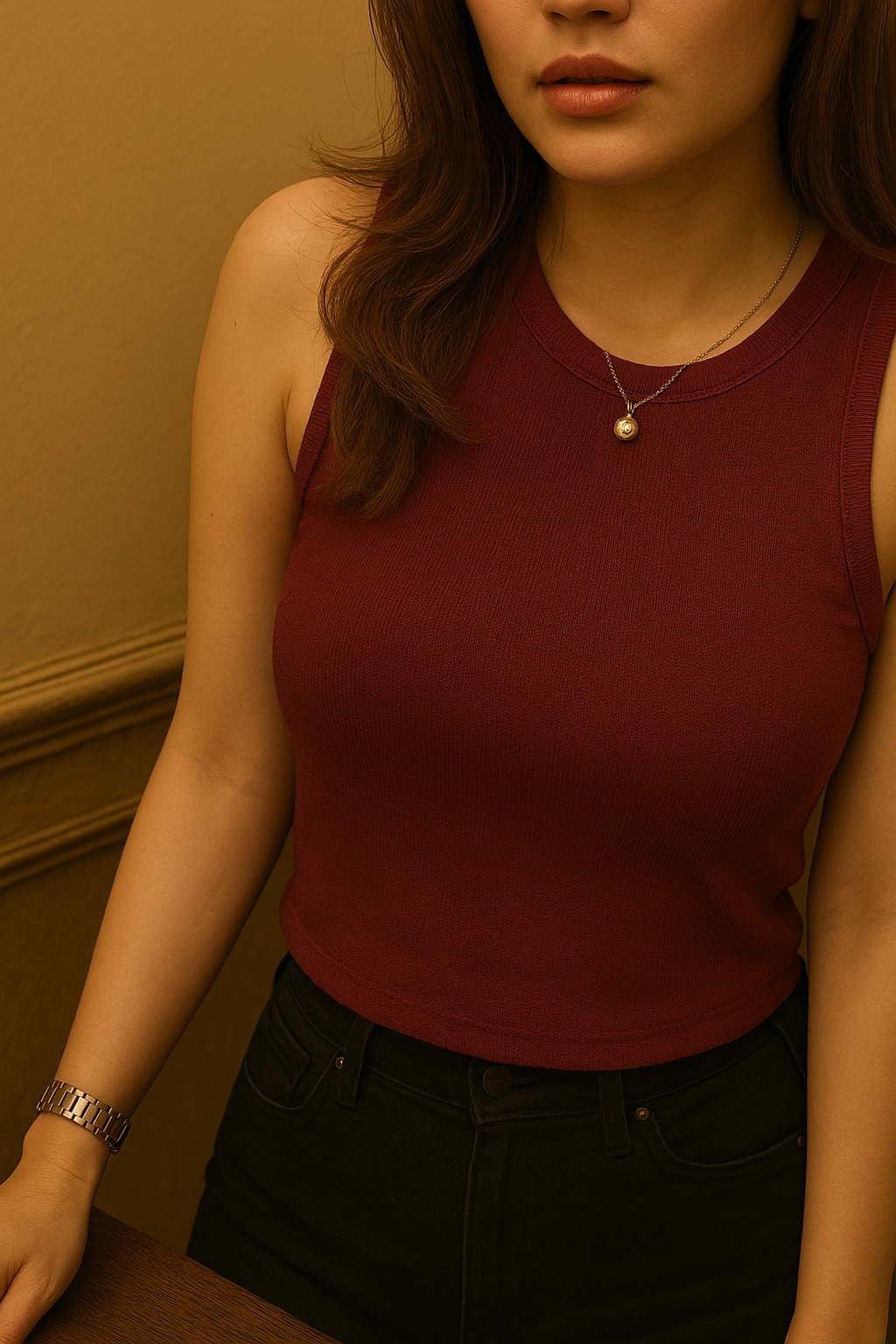 LuxeFlow Sleeveless Tank