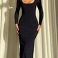Teens16 The Gracewear Black Maxi
