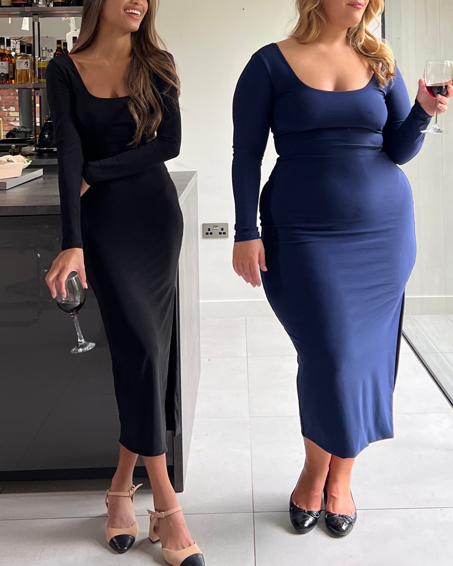 Teens16 The Gracewear Black Maxi
