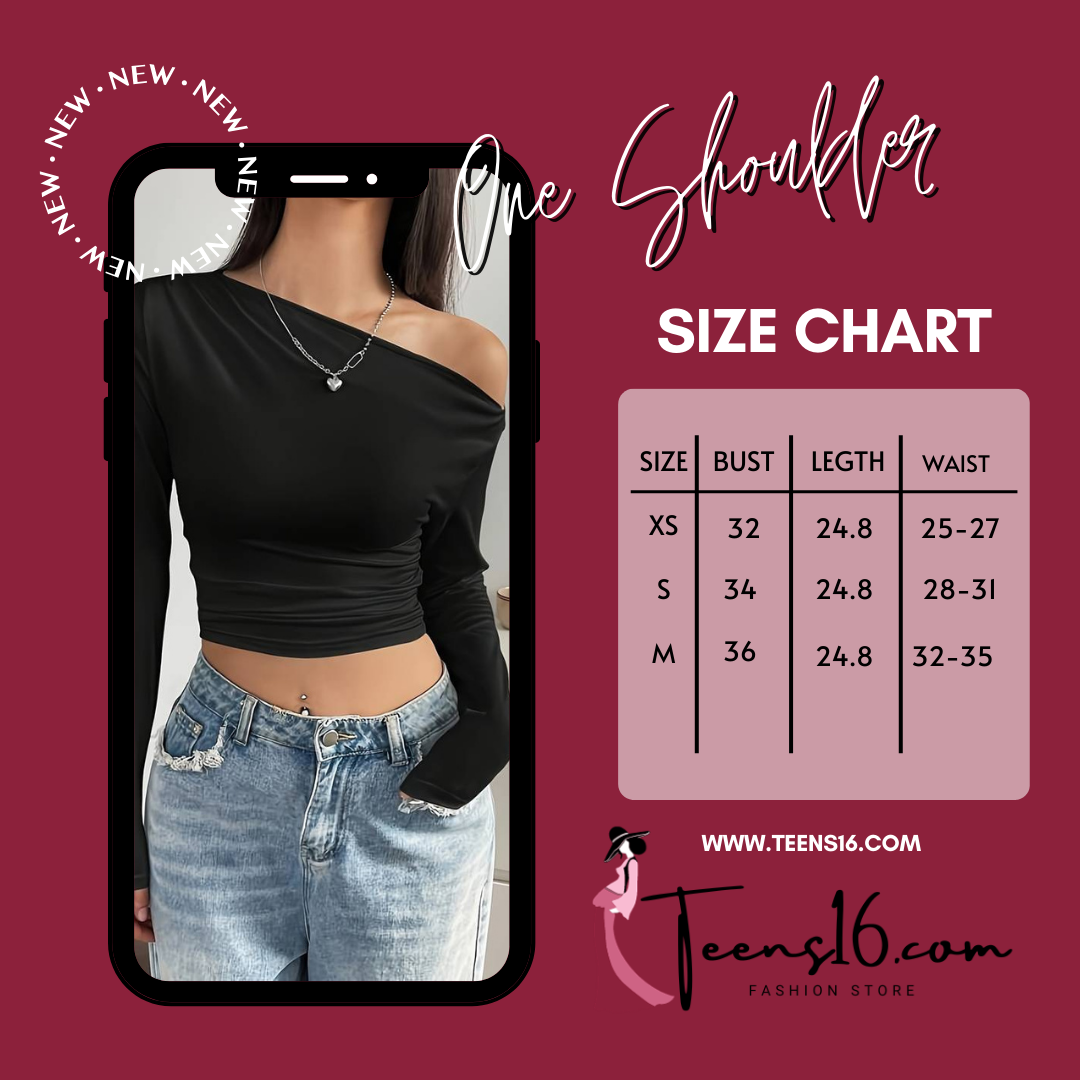 "Teens16 Sleek Shoulder Tee"