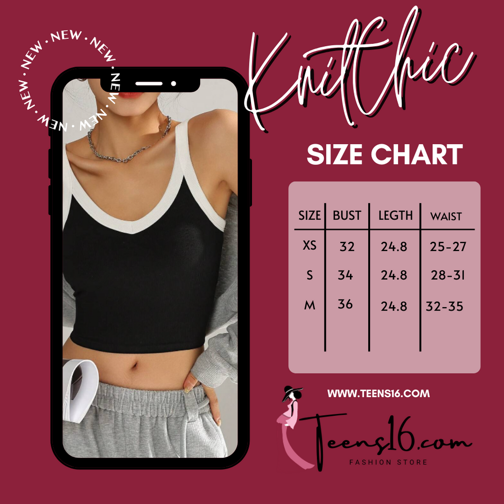 "Teens16 KnitChic Threaded Top"