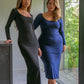 Teens16 The Gracewear Black Maxi