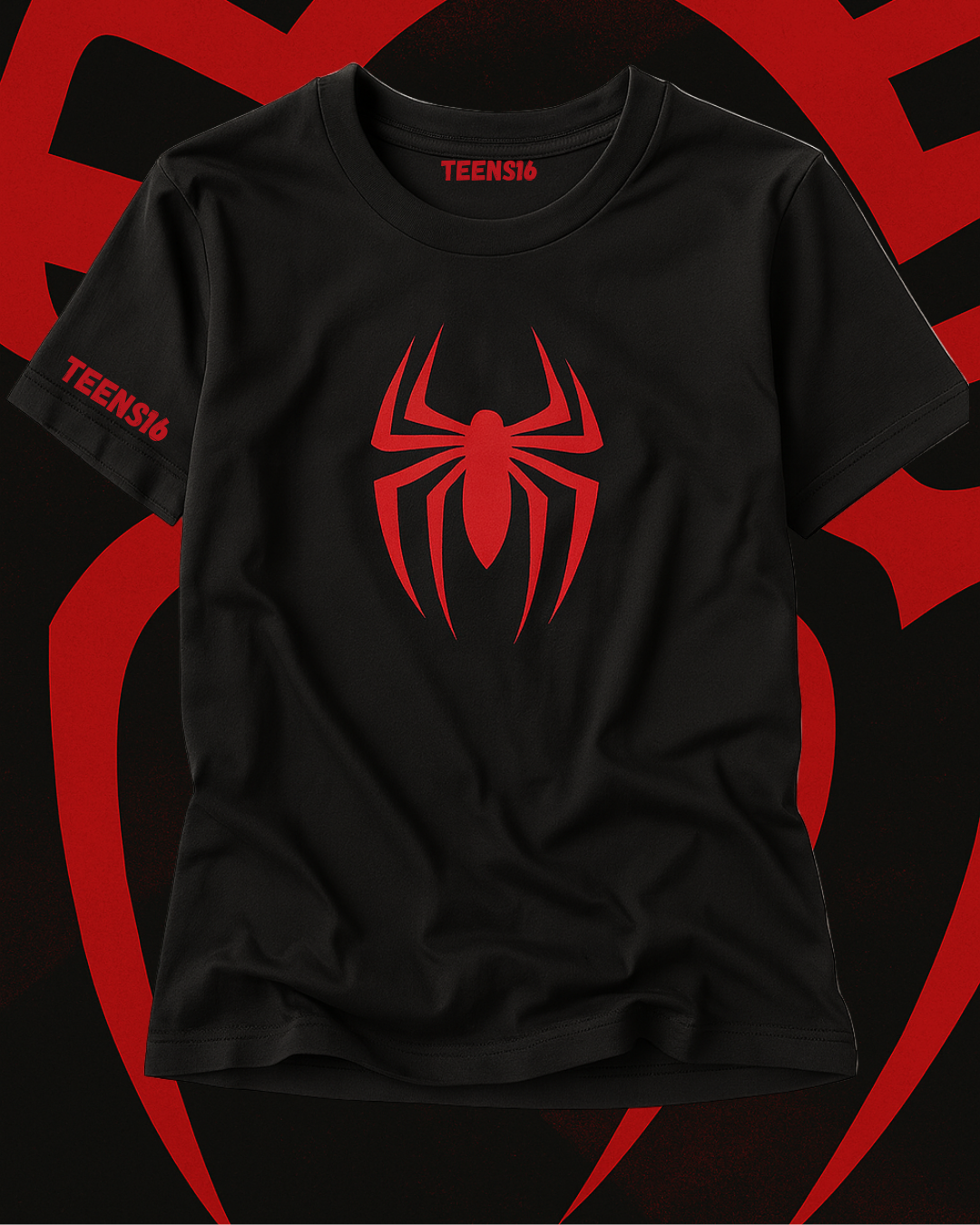 Spider Premium Fitted Tee by TEENS16