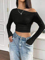 "Teens16 Sleek Shoulder Tee"