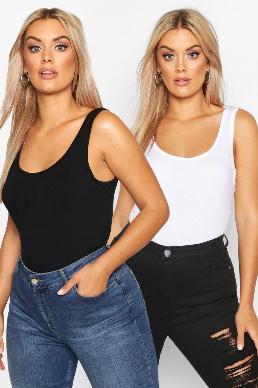 "Teens16 Comfort Plus 2 Pack Basic Wide Strap Vest" Main image