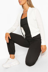 TEENS16 CREPE  BOMBER JACKET