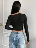 "Teens16 Sleek Shoulder Tee"