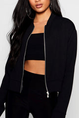TEENS16 CREPE  BOMBER JACKET