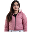 Teens16 quilted down hoodie jacket.