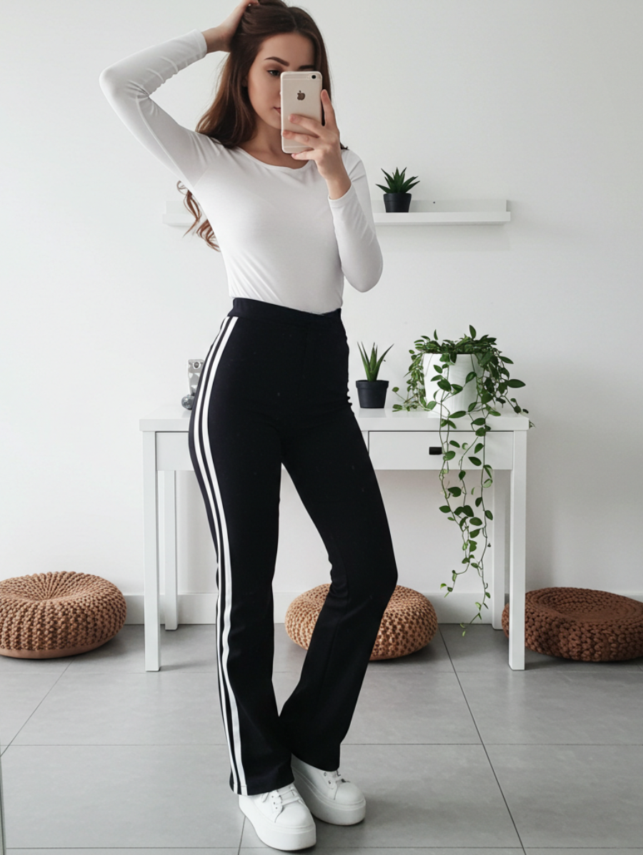 Pack of 2 Bundle: Trousers + Fitted Tee!" Main image