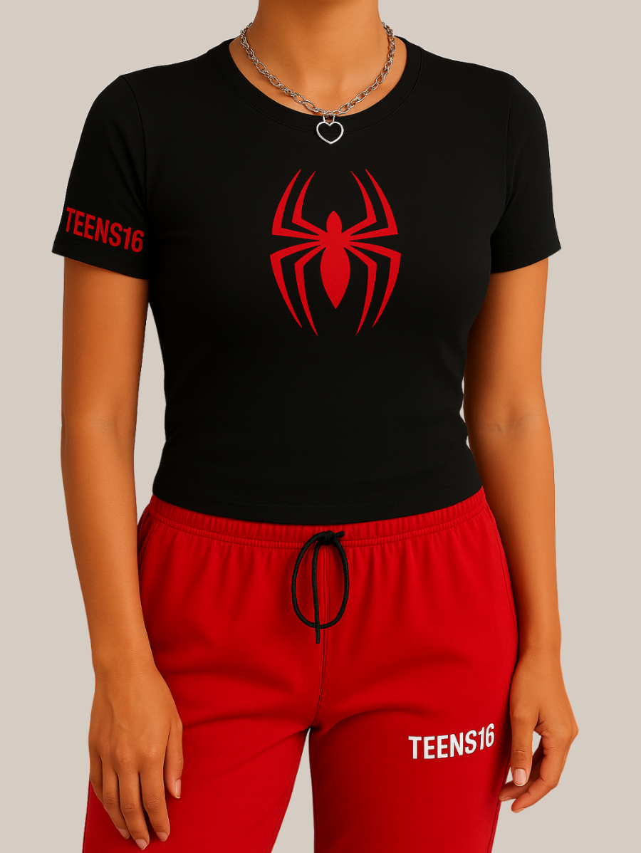Spider Premium Fitted Tee by TEENS16
