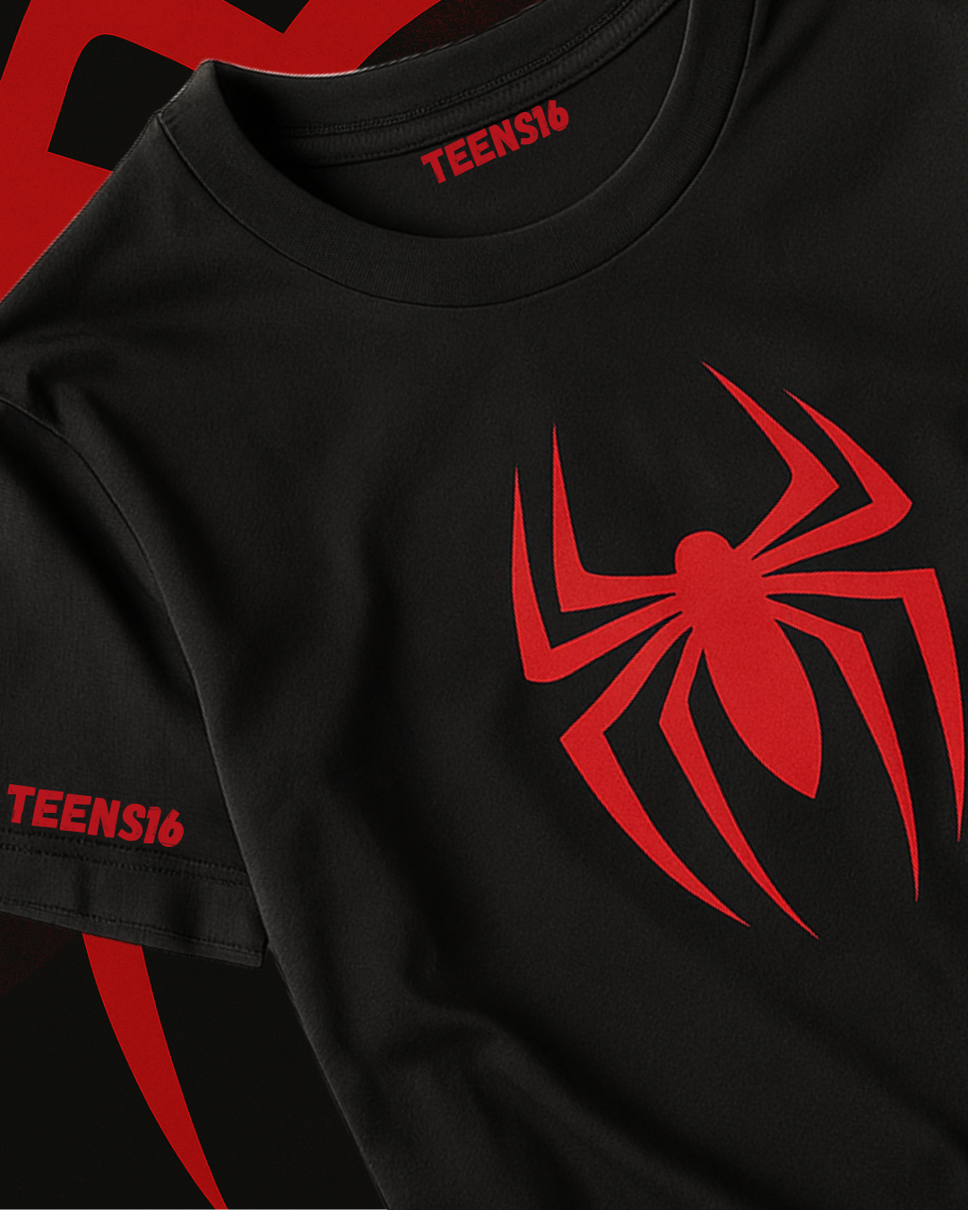 Spider Premium Fitted Tee by TEENS16