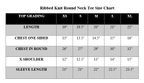 Teens 16 Ribbed Knit Round Neck Top Tee